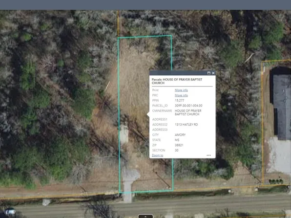 1313 Hatley Rd, Amory, MS 38821