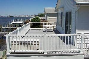Sundeck overlooking the bay