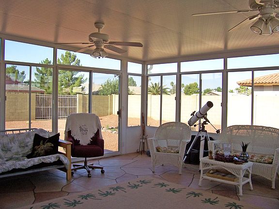 Arizona room off Master Bedroom