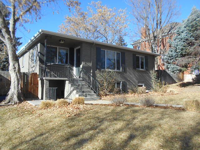 Front View - this is the lower unit of an up/down duplex with a bonus room off the rear of the unit.