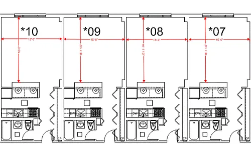 Floor plan Studio