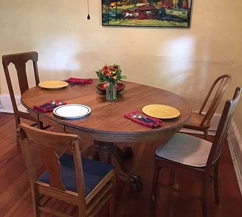 sit in kitchen
