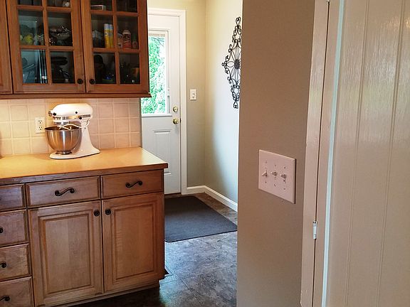 View to back door- new paint