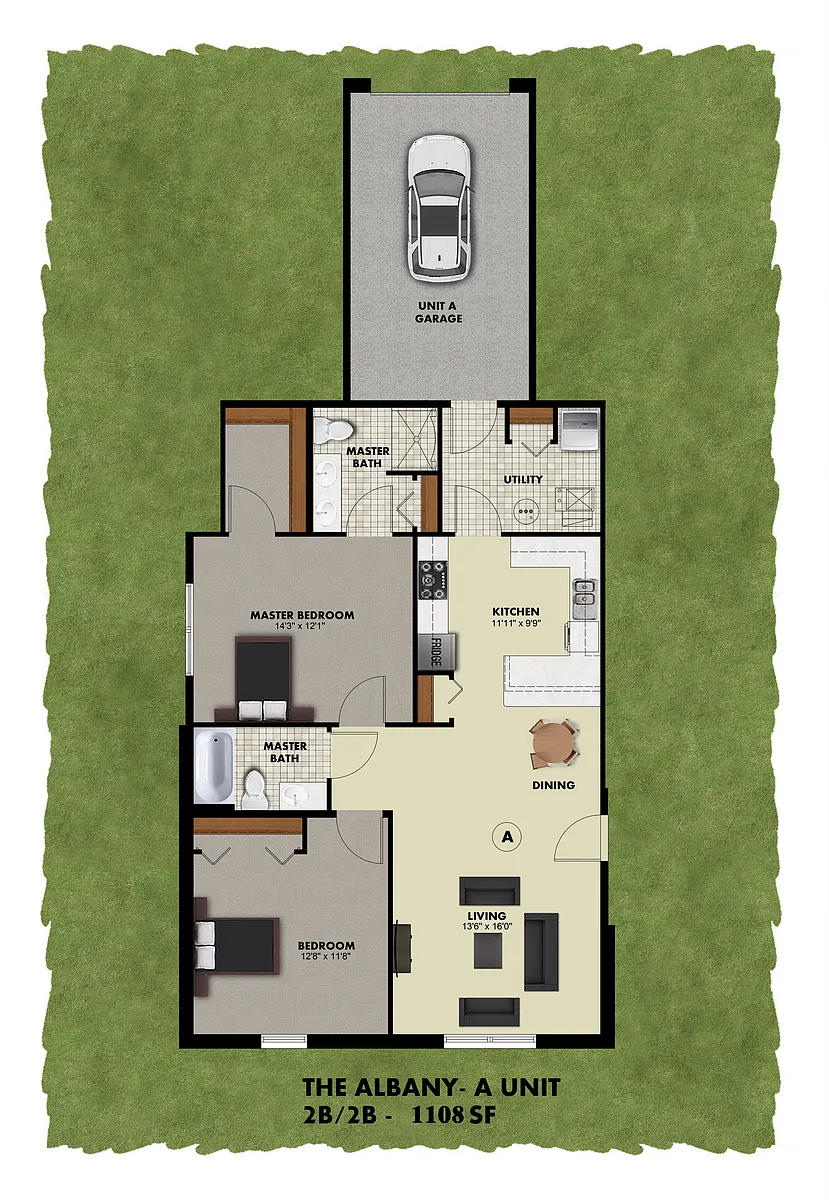 Floor plan The Albany