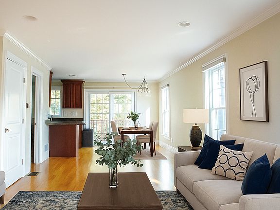 Kitchen & Living Room - Virtual Stage