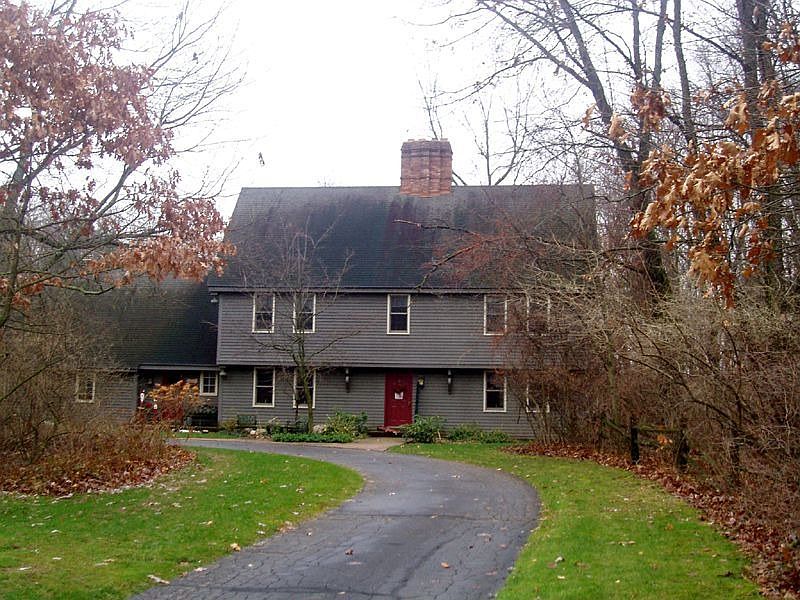 Front view in winter