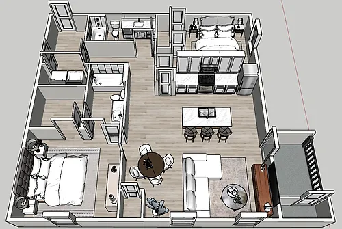 Floor plan Athena
