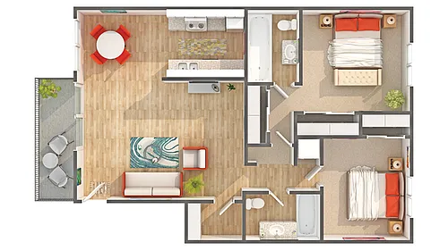 Floor plan C1