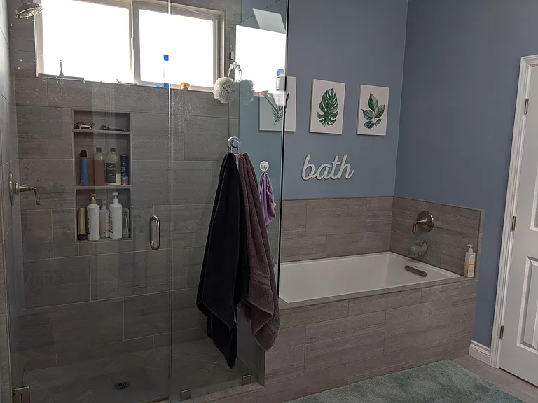 Primary suite bathroom