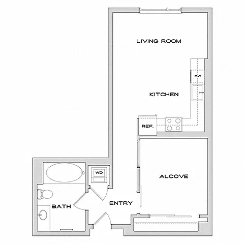 Floor plan A1U