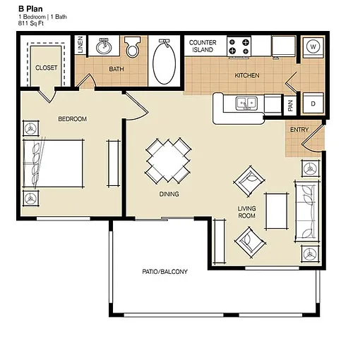 Floor plan B