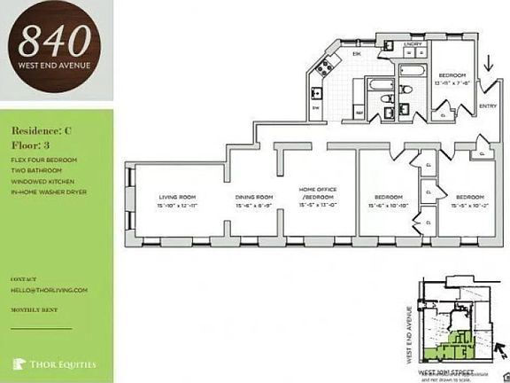 2nd image of 840 W End Ave APT 3C