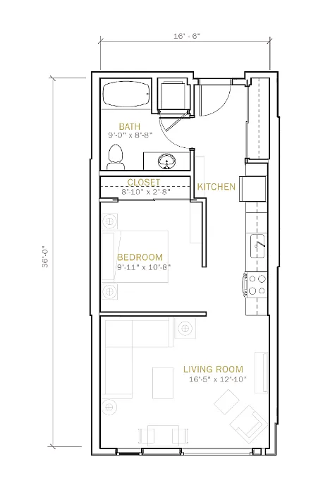 Floor plan B1