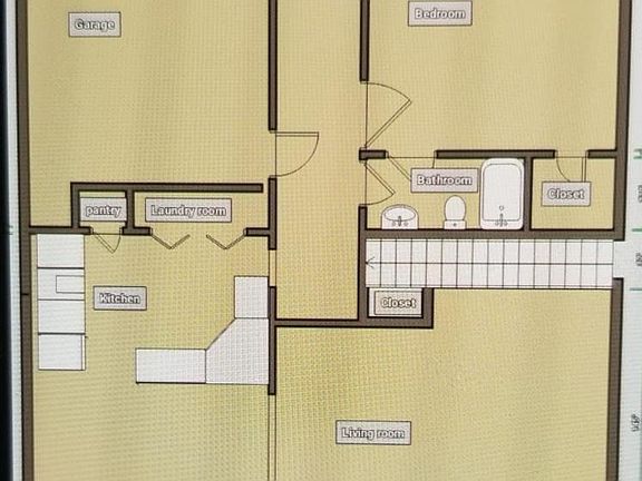 Downstairs floorplan