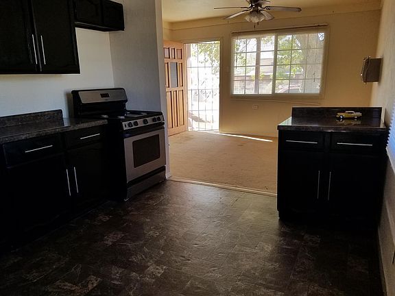 View to living room from kitchen