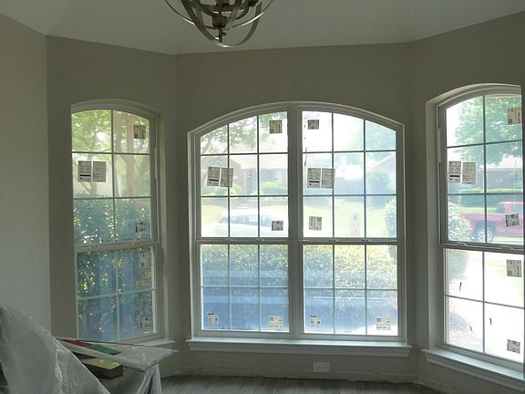 Kitchen opens to formal dinning