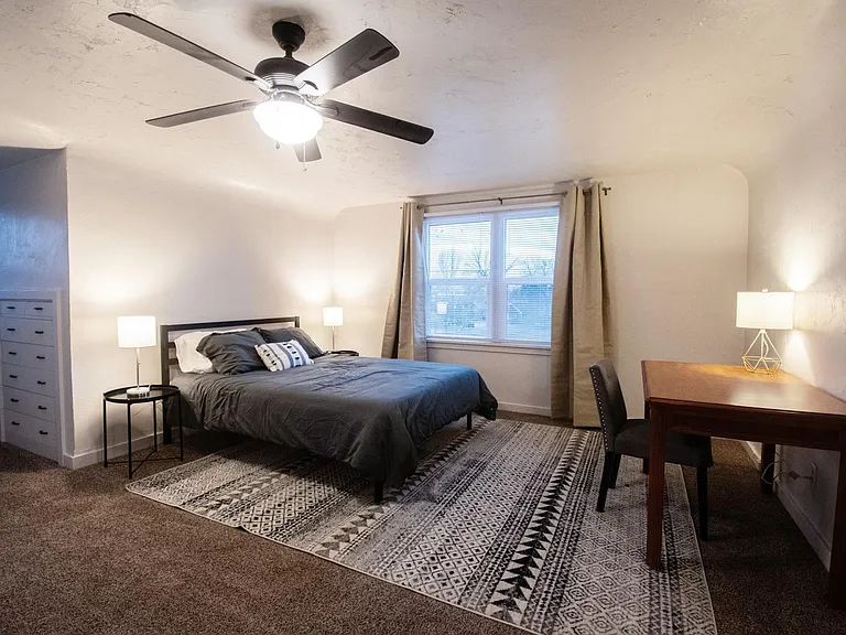 Loft master suite