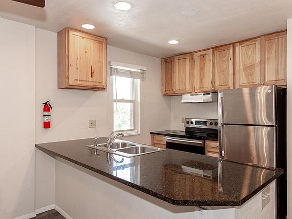 Full kitchen with stainless appliances