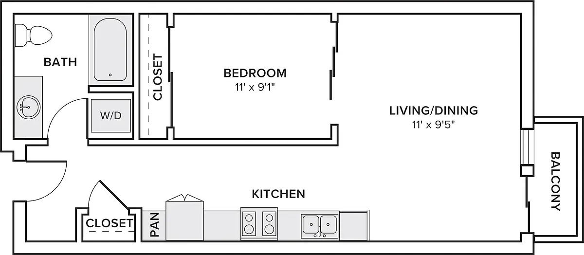 Floor plan A01