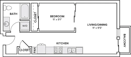 Floor plan A01