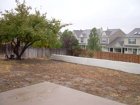 Huge Backyard With Patio