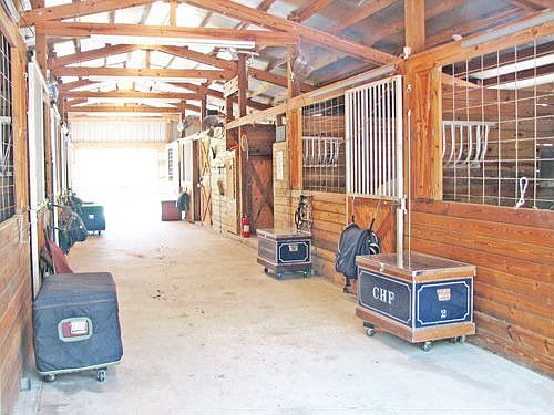 barn interior