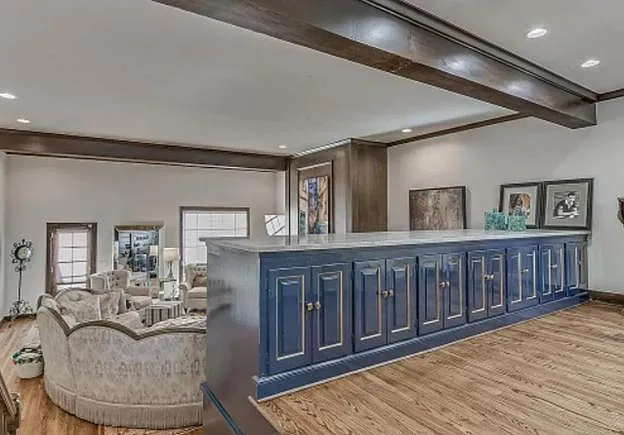 Dining area overlooking Living Room