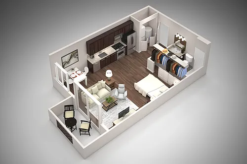 Floor plan STUDIO
