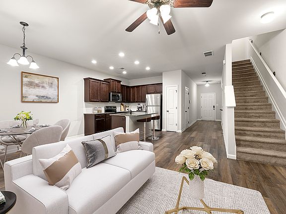 Living room (staged)