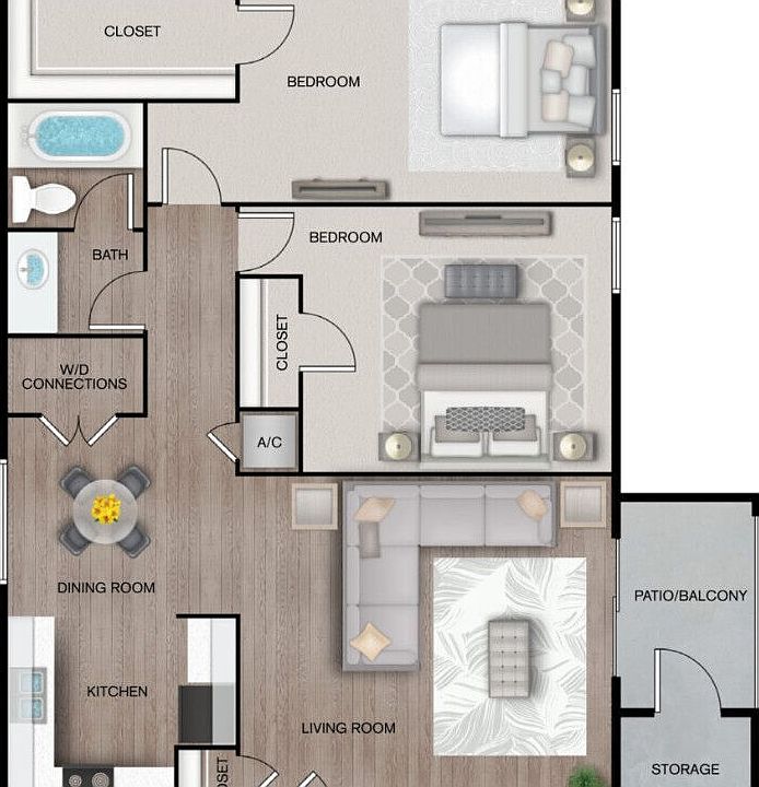 2nd image of 4515 Bonnell Dr NW #5F