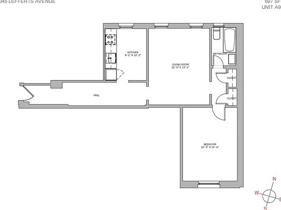 2nd image of 345 Lefferts Ave APT 9A