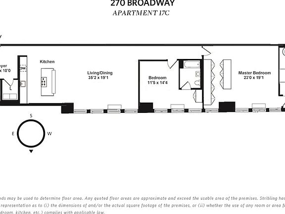 2nd image of 270 Broadway APT 17C