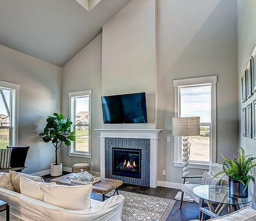 Living Room - Not Actual Home - Finishes May Vary
