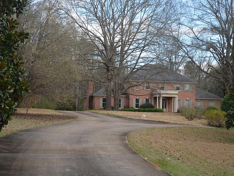 Private circular Paved Driveway off of 69 South