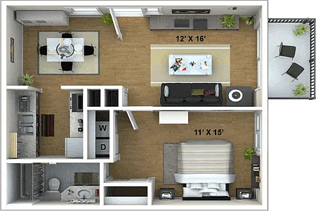 Floor plan Trevi