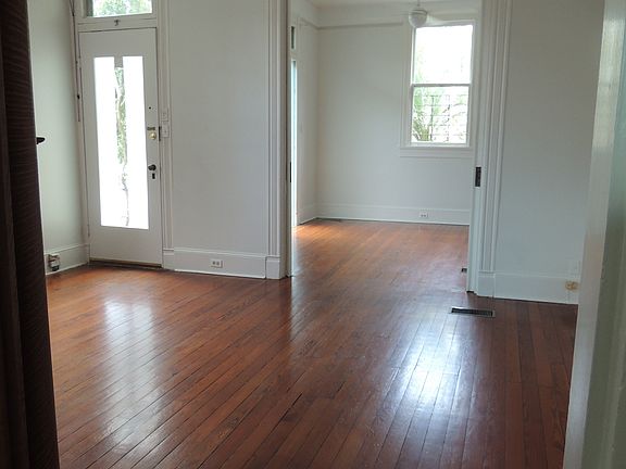 View from kitchen through LR to Parlor