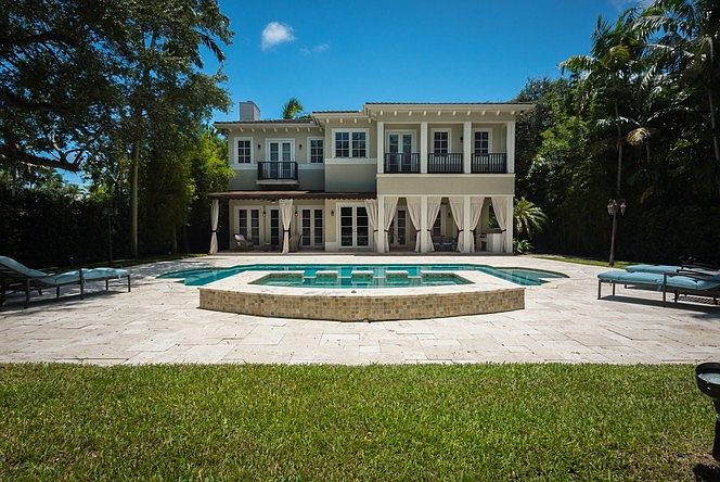 Pool and back of house