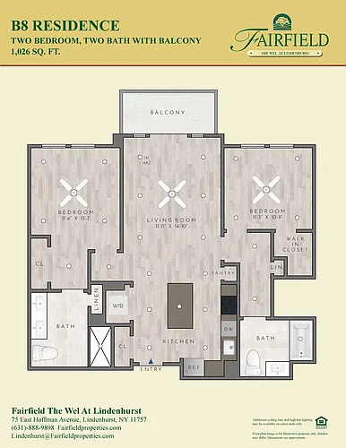 Floor plan B8
