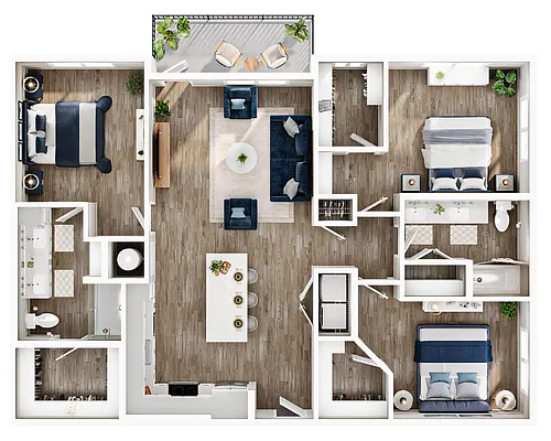 Floor plan C1
