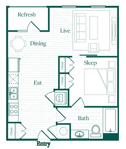 Floor plan Cobalt
