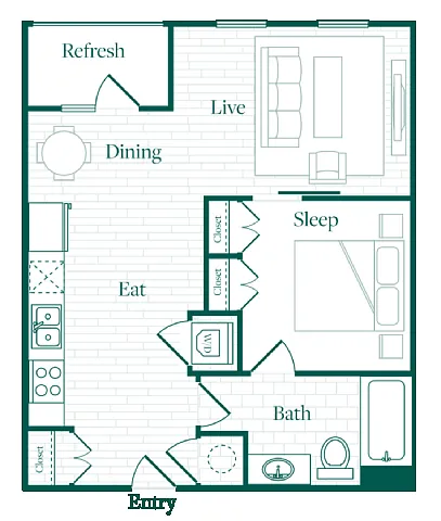Floor plan GEM Cobalt
