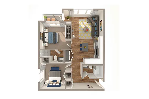 Floor plan 214