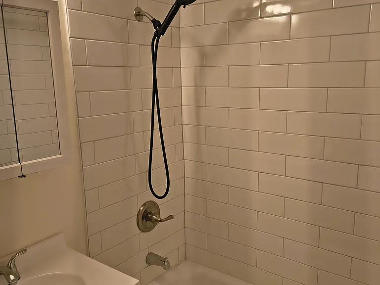 All new tile and vanity