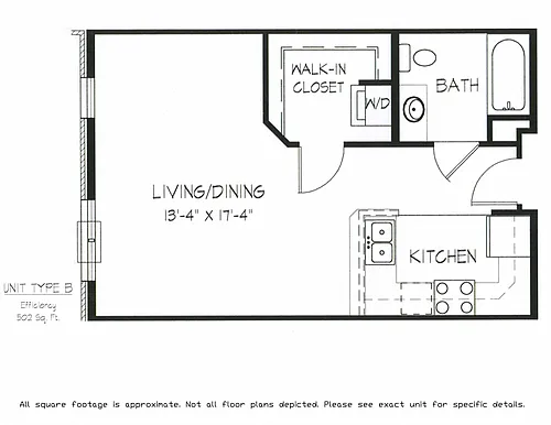 Floor plan B