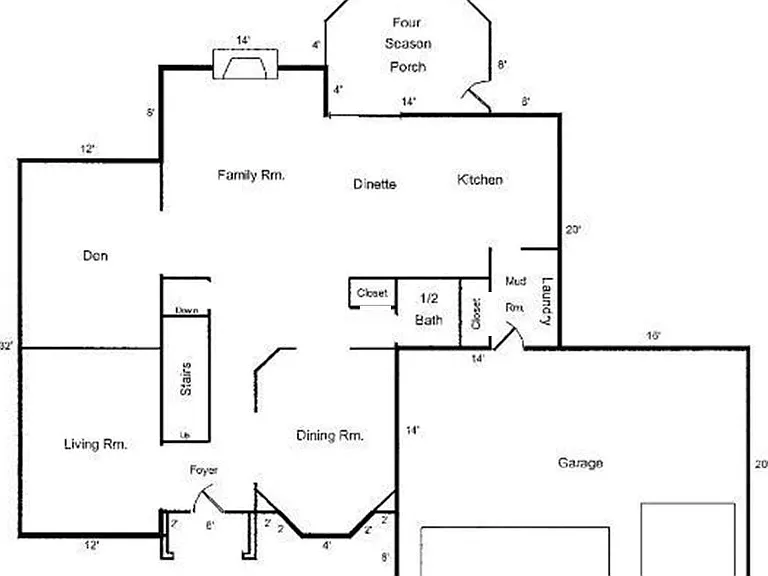 layout of the main floor