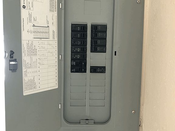 Upgraded electric panel