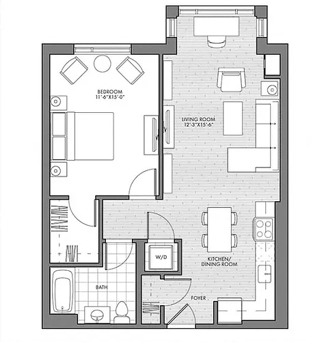 Floor plan A1I