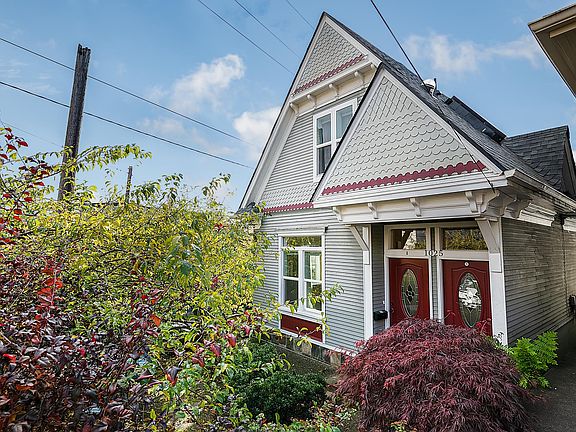 Front of building, unit on the left