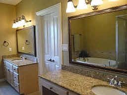 All baths feature granite countertops.