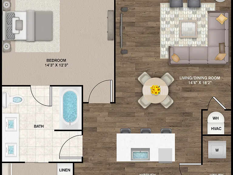 A4 floor plan Tacara at Dove Creek